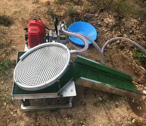 Gold Extraction Mining Device Fully Automatic Gasoline Gold Panning Machine