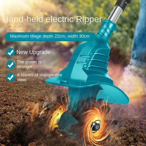 ⚡ Cordless Electric Tiller | High-Powered Soil