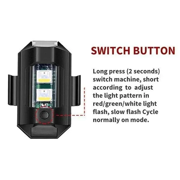 🔥 Wireless Mini Strobe LED Warning Light for Vehicles🔥(8pcs)