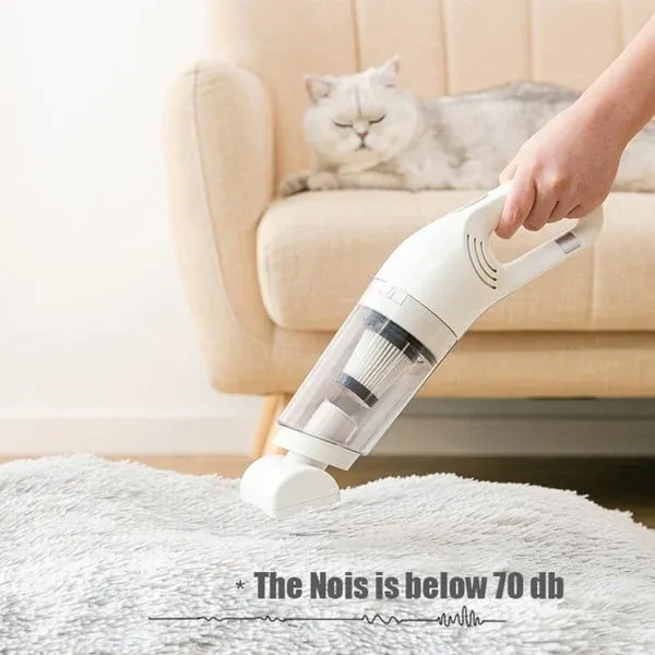 🐶 Powerful Handheld Vacuum Cleaner – Easily Removes Dust, Crumbs & Pet Hair