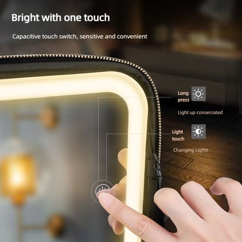 Premium makeup bagtm with ledmirror