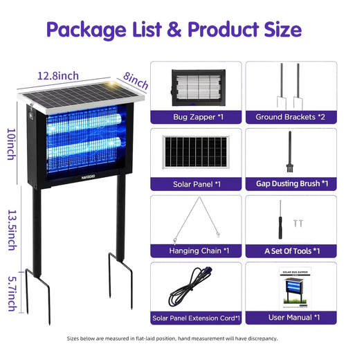 Solar Bug Zapper Outdoor