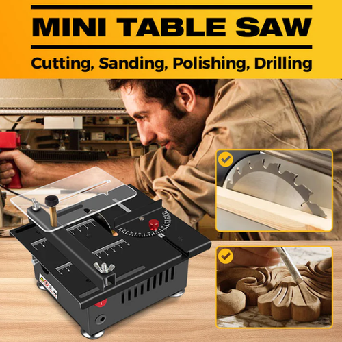 💥Hot Sale⏰Multi-functional Mini Precision Table Saw