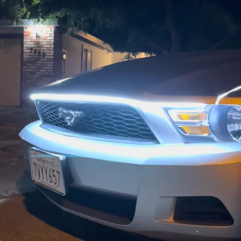 Sleek LED Hood Light – Light Up Your Ride in Style!