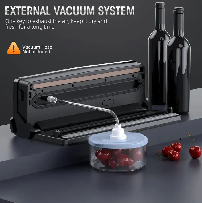 8-in-1 Vacuum Sealer Machine With Built-in Cutter & Multiple Sealing Modes