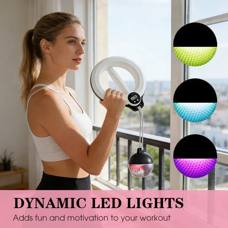 ⏰360° Hand Crank Arm & Forearm Trainer with Smart Counter