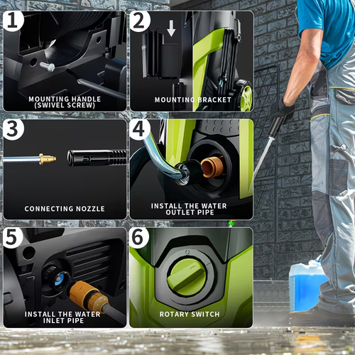 New Electric Pressure Power Washer