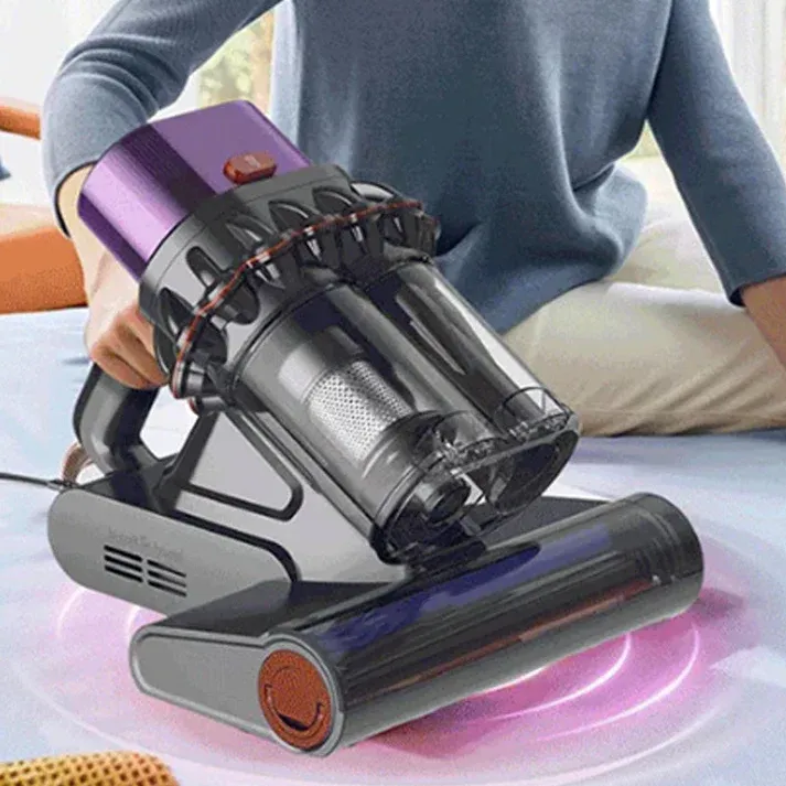 Powerful 14kPa Dual-Cup UV Bed Vacuum Cleaner