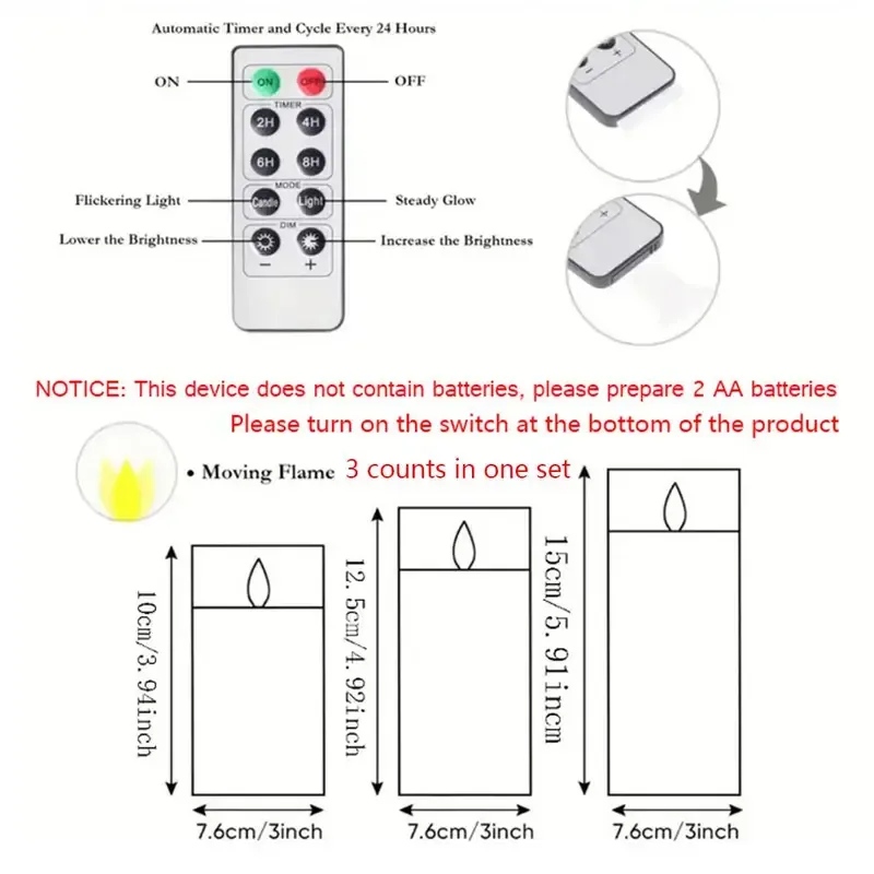 LED Electronic Candle Lights Cozy Lighting Lights