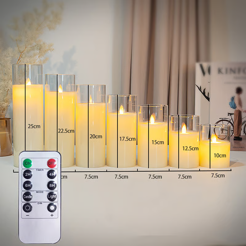 Real Flameless Candles LED Electronic Candle
