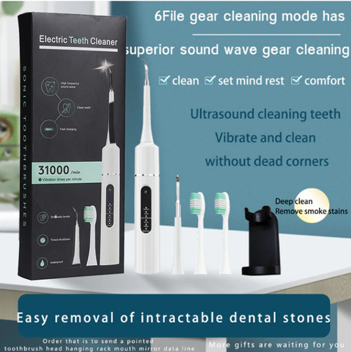 🦷Professional Multi-Function & Multi-Speed Ultrasonic Teeth Cleaner