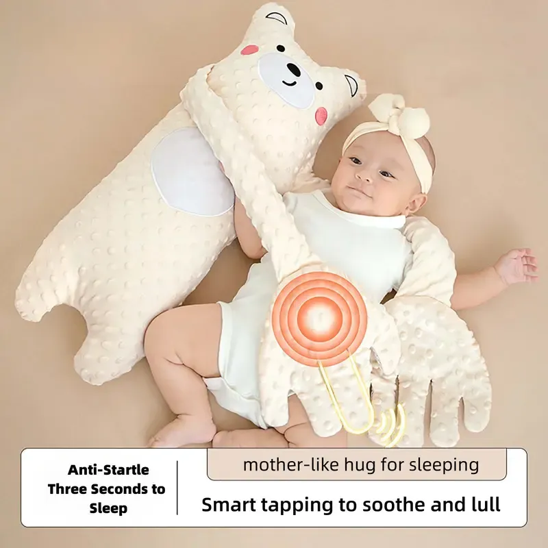 Baby patting sleep pillow
