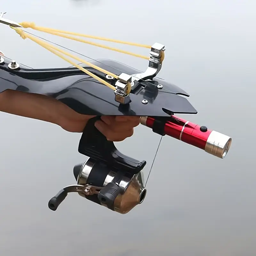 🎯 Multi-Functional Fishing Bow Set with Red Laser 🎯