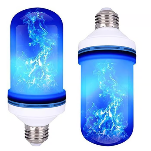 LED Flame Light Bulb With Gravity Sensing Effect (Two PCS)