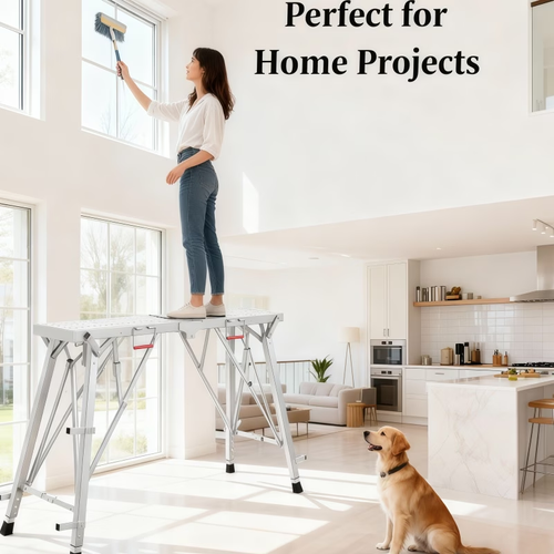 Portable Adjustable Height Support Platform