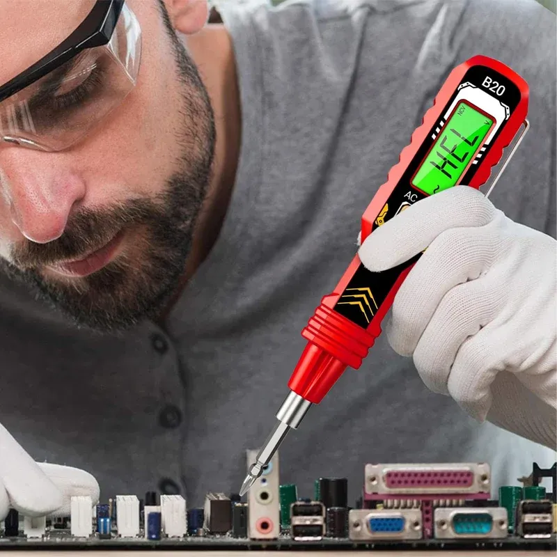 ⏰Non-Contact Voltage Tester with LCD Display