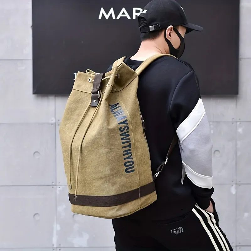 🔥 Hot Sale 🔥 Drawstring Bucket Rucksack -Black