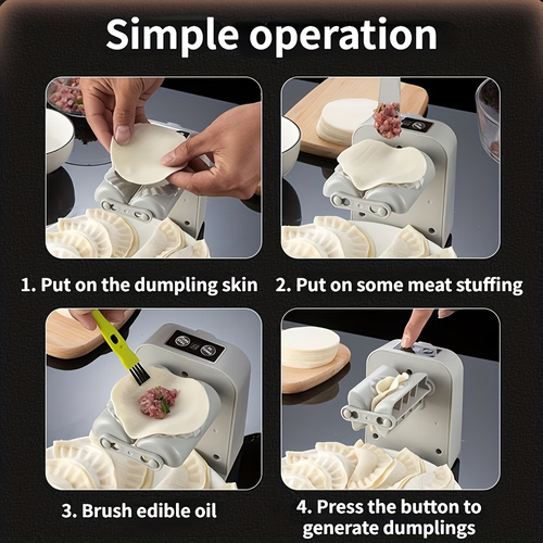 Automatic Electric Dumpling Maker Machine