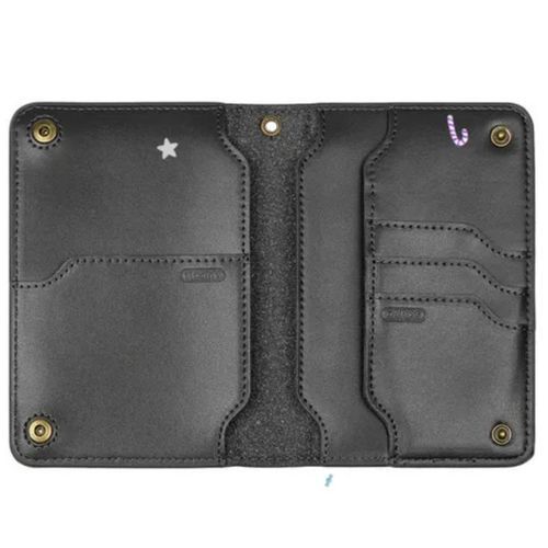 Fitron Cowhide multifunctional wallet passport bag travel ticket storage passport holder