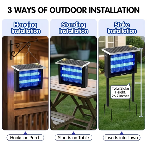 Solar Bug Zapper Outdoor