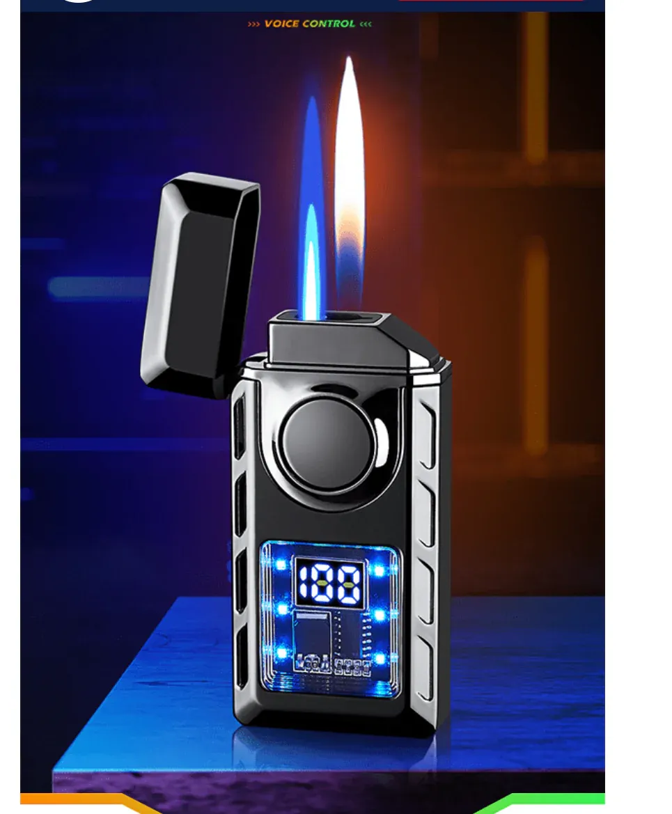 Creative Double Flame Inflatable Lighter