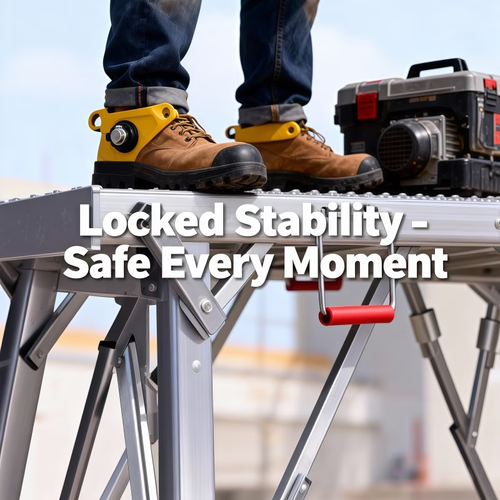 Portable Adjustable Height Support Platform