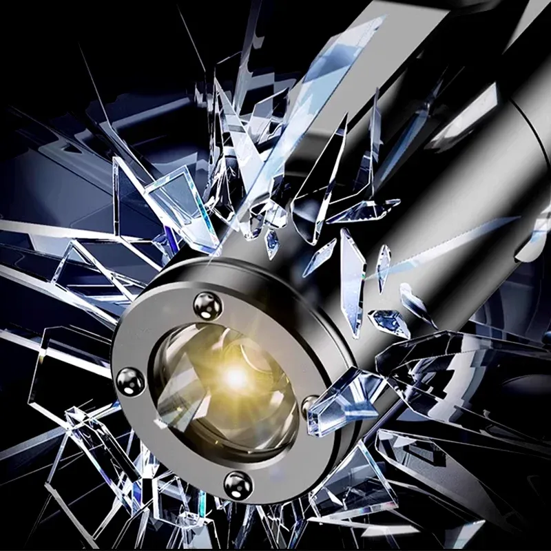 Rechargeable and Magnetic Mini Keychain Flashlight