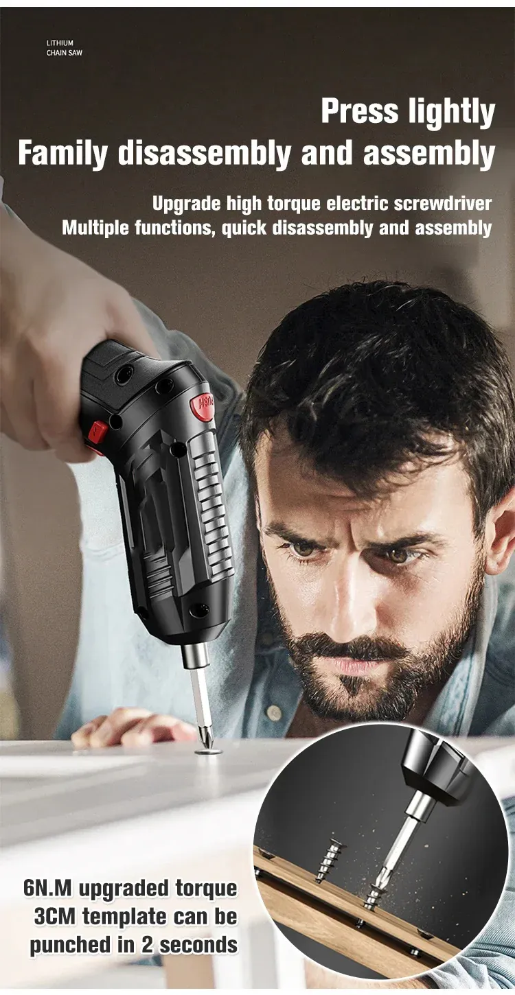Cordless hand drill High power hand drill Hardware tools Multi-function power tools 47 pieces