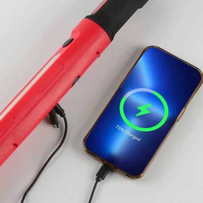 ⚡ Rechargeable LED Work Light – 360° Folding Magnetic Mechanic Lamp for Car Repair, Workshop & Outdoor Use
