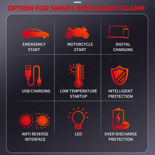Multi-functional emergency starter