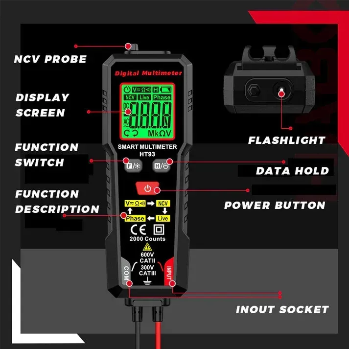 🔥Hot Sale🔥 Digital smart multimeter