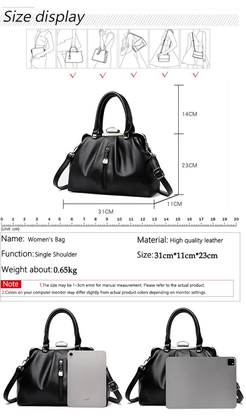 Genuine Luxury handbags women bags Designer Ladies Large Handbags Soft Leather Tote Bags for Women 2024 Shoulder Crossbody Bags