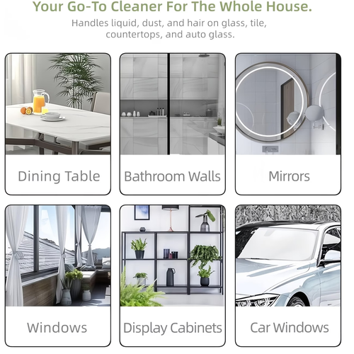 Window Vacuum Squeegee Cordless