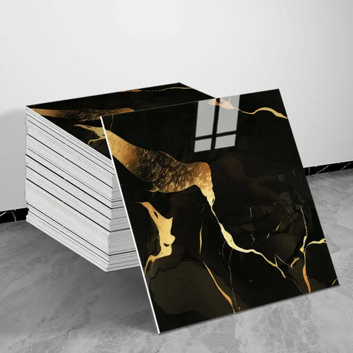 Self-Adhesive Waterproof Faux Marble Finish Marble Wall Stickers.30×30 cm,50PCS 2 mm thick