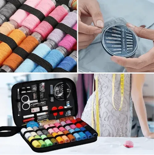 Elegant Design Mini Household Sewing Kit Workbox