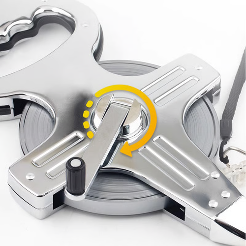 Heavy Duty Alloy Steel Measuring Tape – 50m OR100m, Precision  Durability