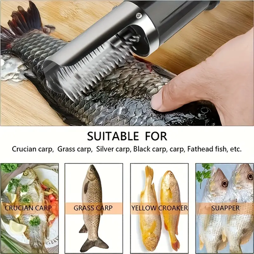 ⚡ Electric Fish Scaler – Fast, Easy & Powerful ⚡