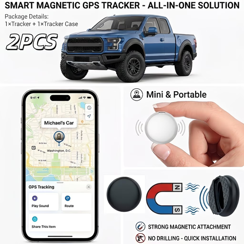 Car GPS Tracker - Built-in Strong Magnet