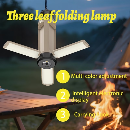 Rechargeable LED Folding Camping Light