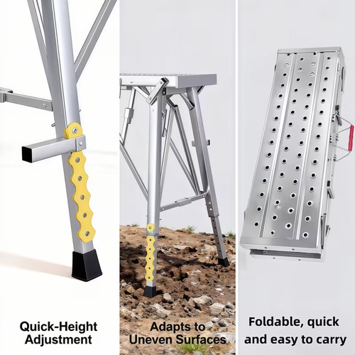 Portable Adjustable Height Support Platform
