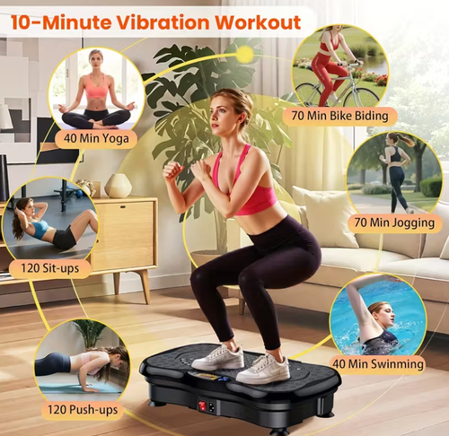 Vibration Plate Exercise Machine