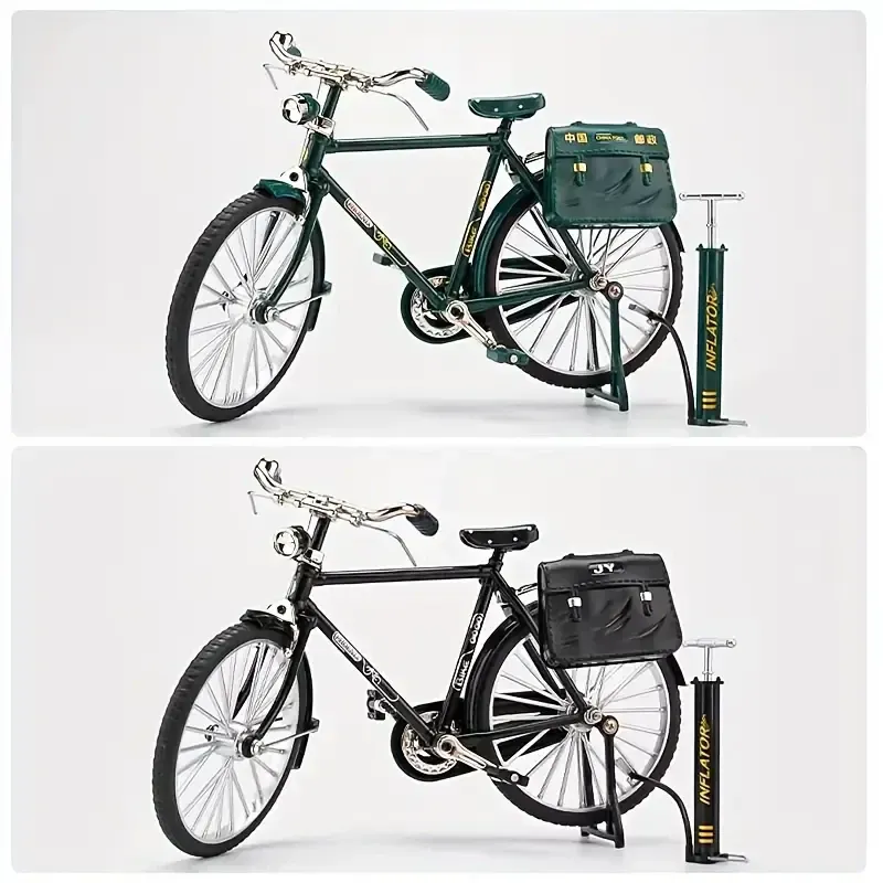 Vintage Alloy Bicycle Model Kit – DIY Retro Charm in 51 Pieces!