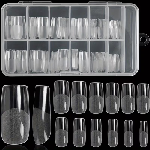 120pcs Semi-Matte Full Adhesive Transparent Box