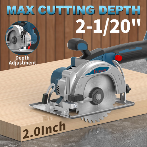🔥 5 Brushless Cordless Circular Saw – 6900RPM High-Speed Cutting Tool with Battery   Charger