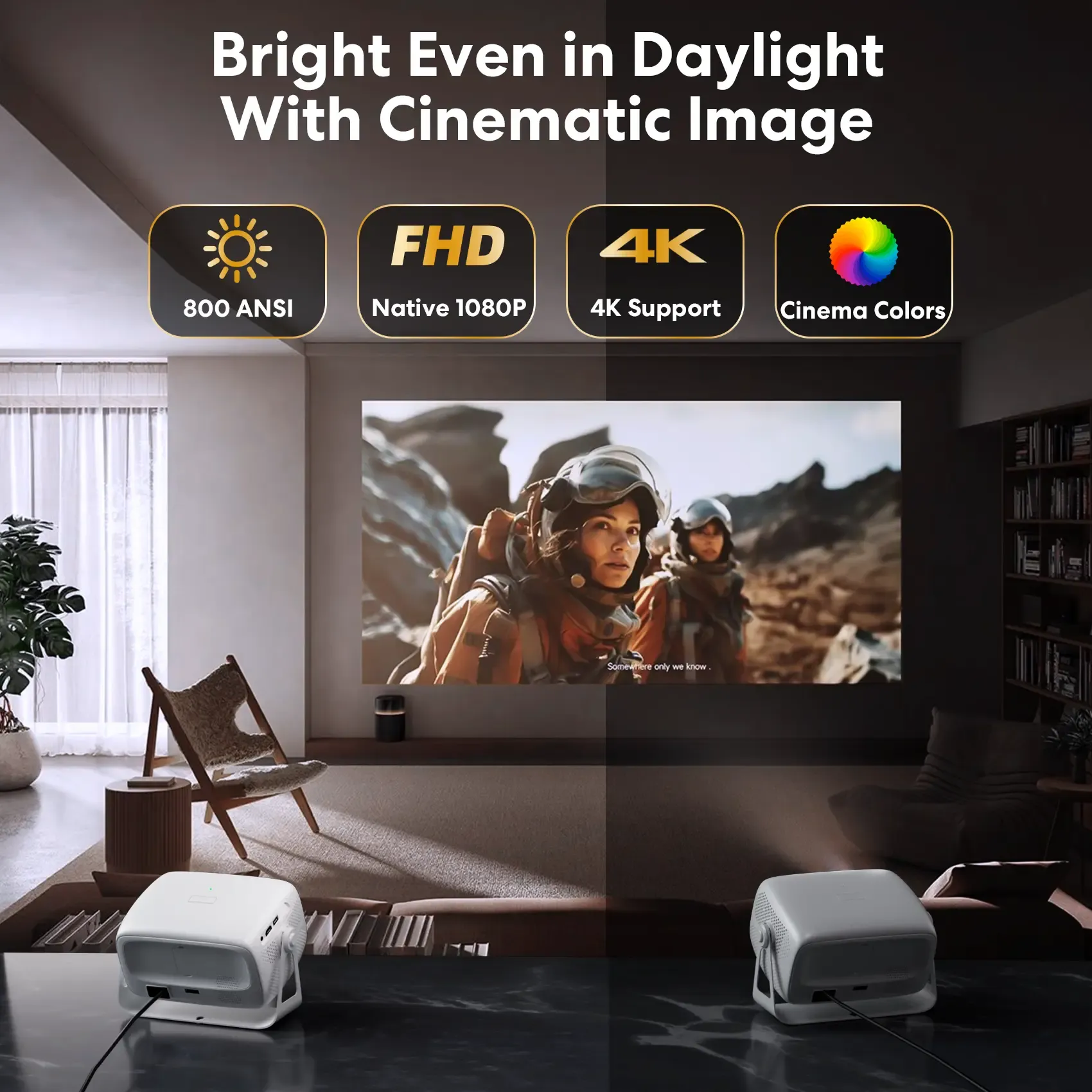 X4 Projector - 800 ANSI Lumens