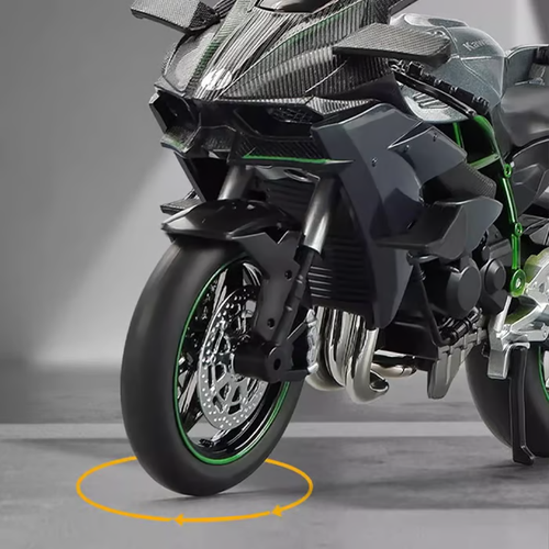 🏍️1:6 H2R Alloy Motorcycle Model