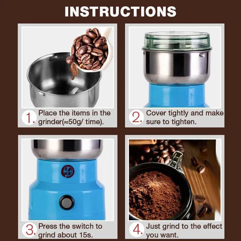 🔥 Multifunctional Electric Food Chopper – Chop, Grind & Mix Ingredients Easily