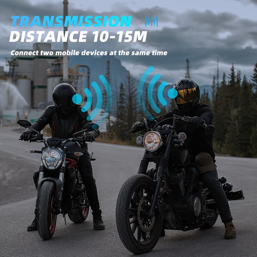 Wireless Motorcycle Helmet Earphone Headset