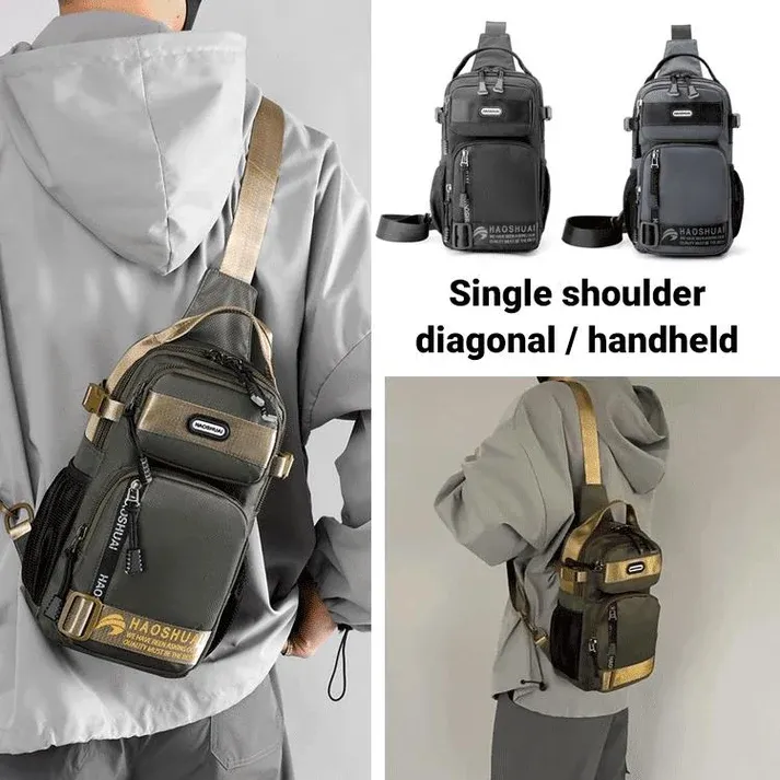 Adjustable Oxford Cloth Casual Chest Bag
