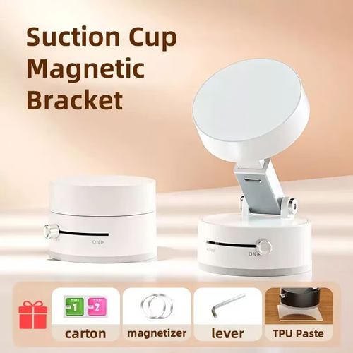 🎁 Vacuum Suction Magnetic Phone Stand